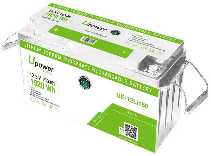 Сонячна батарея LFP UPOWER 150Ah 12.8V 342560864 фото