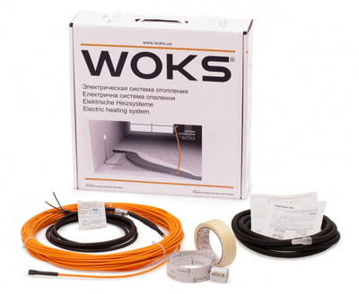 Тепла підлога. Нагрівальний кабель WOKS 10-2080 137065060 фото