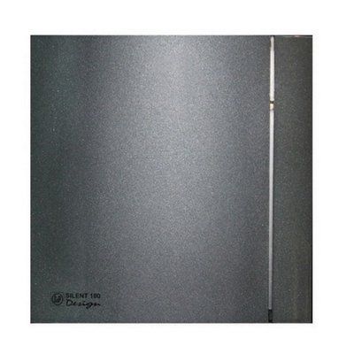 ПОБУТОВИЙ ВЕНТИЛЯТОР ДЛЯ ВАННОЇ SOLER&PALAU SILENT-100 CZ GREY DESIGN - 4C (230V 50) 116548622 фото