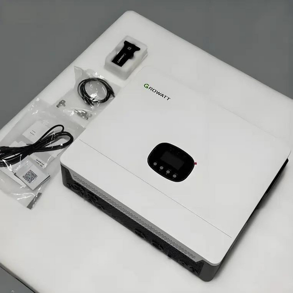 Гібридний сонячний інвертор (hybrid) Growatt SPE 8000 ES 5757889 фото