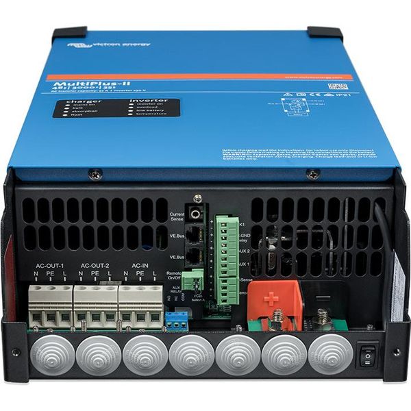 Гібридний сонячний інвертор (hybrid) Victron Energy MultiPlus-II 48/3000/35-32 GX (PMP482306000) PMP482306000 фото