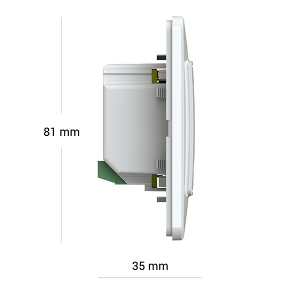 Терморегулятор terneo sx unic, білий 221015837 фото