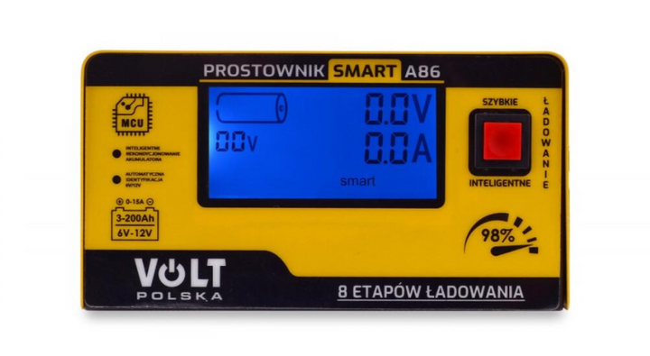 Пристрій зарядний Volt Polska SMART 6V/12V 15A A86 14124158 фото