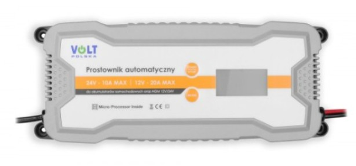 Пристрій зарядний Volt Polska 12/24V 20A LCD 15416695 фото
