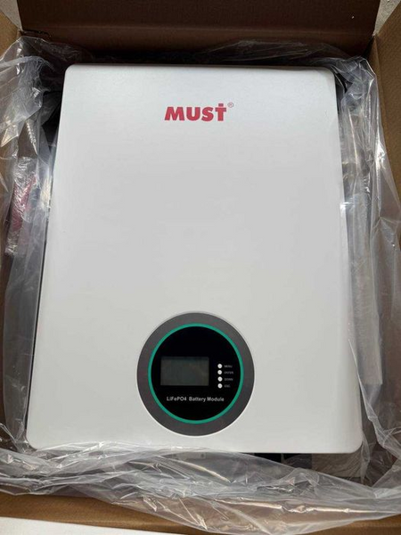 ТОП Комплект Must аккумулятор + інвертор 5.1kW+6kW. MUST PV18-6048 PRO II; MUST LP16-48100 778877356 фото