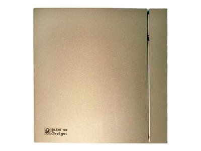 ПОБУТОВИЙ ВЕНТИЛЯТОР ДЛЯ ВАННОЇ SOLER&PALAU SILENT-100 CZ CHAMPAGNE DESIGN -4C (230V 50) 116550396 фото